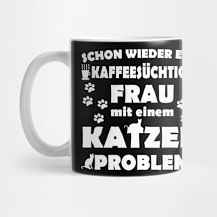 Katze Kaffee Frau Katzenlady Geschenk Mug